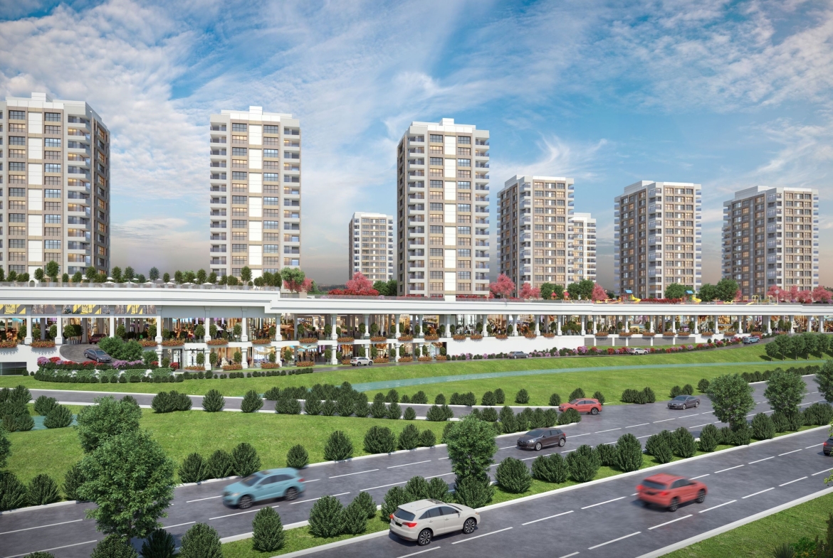 Luxury Residential Apartments in Cekmekoy District of Istanbul