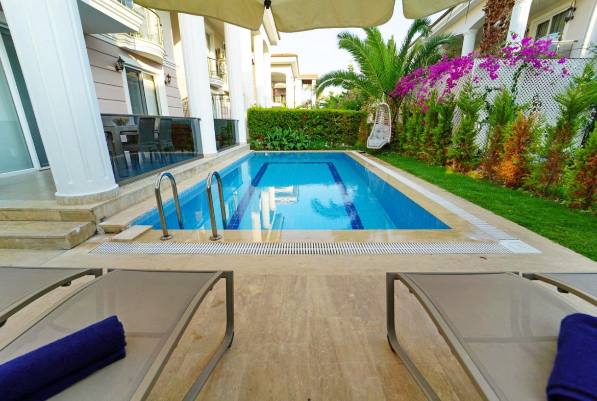 Exclusive 5-Bedroom Villa with Private Pool and Lush Gardens at Calis Beach