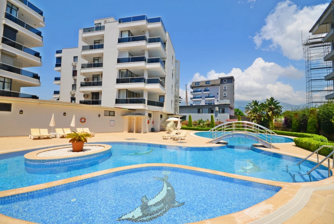 Fully Furnished 2 Bedroom Modern Apartment for Sale in Kargicak, Alanya