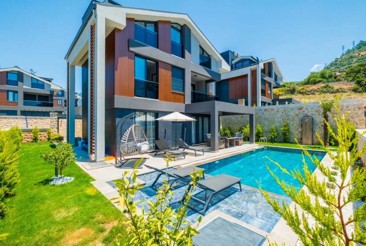 Luxurious Villas with Breathtaking Views near Babadag Mountain, Fethiye